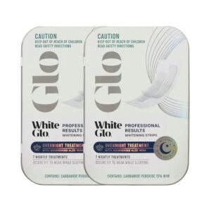 WhiteGlo Overnight Treatment Strips x2