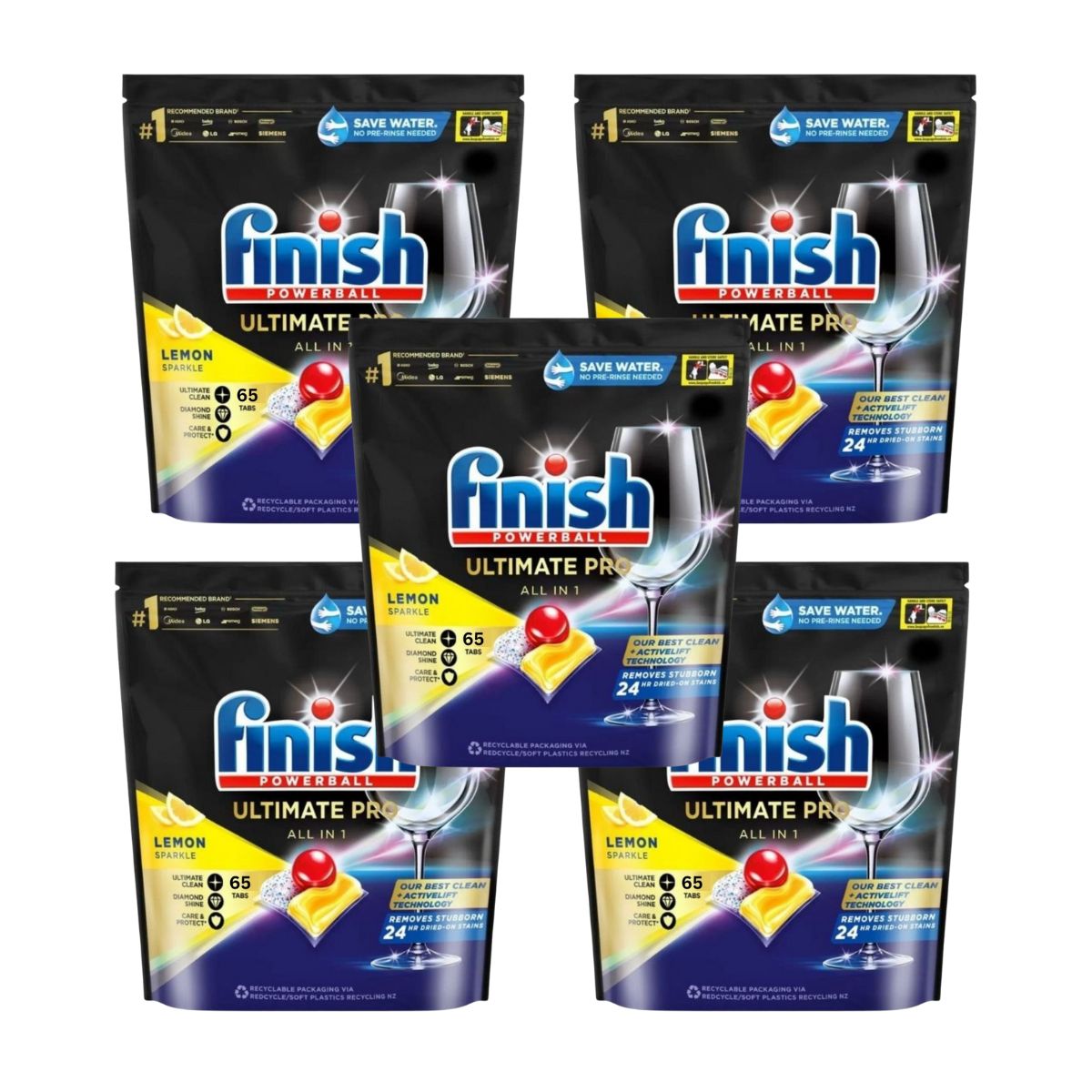 Finish Ultimate Pro x 325 Lemon Dishwasher Tablets - Image 3