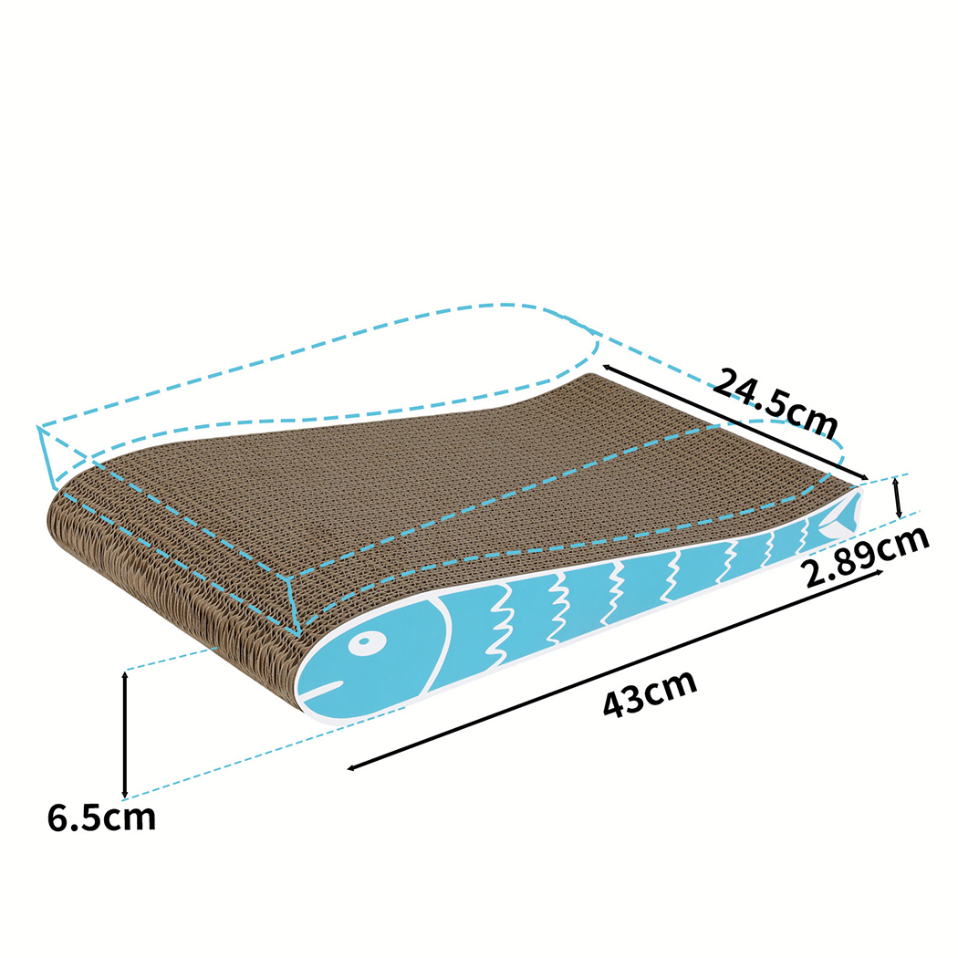 Pawz 2X Cat Scratcher Board Bed - Image 3